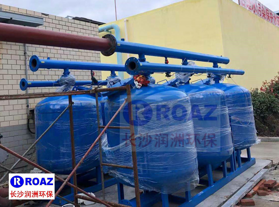 120t/h工厂工业生产水处理设备投入使用