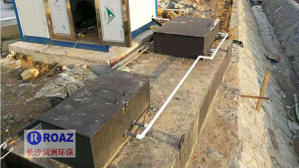 一体化生活污水处理设备在岳阳城陵矶使用中